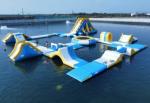 Waterproof Inflatable Water Slide Park Blow Up Water Park BS7837