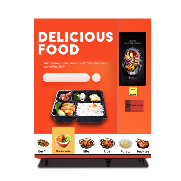 Refrigerated Frozen Meat Vending Machine -18 C Degree With Touch Screen