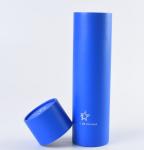 Velvet Pillow Pen Gift Boxes Packaging , silkprinting cardboard tube packaging