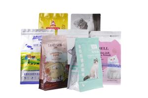 Wholesale BPA Free Zipper PE Resealable Dog Food Bag For Packaging from china suppliers