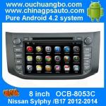 Ouchuangbo Android 4.2 Car DVD Video Player for Nissan Sylphy B17 2012-2014 GPS