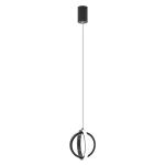 Modern LED Hanging Light Round Pendant Chandelier Light Indoor Industrial Metal