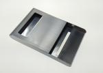 Polished Metal Stamping Parts , Stainless Steel Business Card Holder Brushed