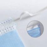 Disposable Medical Protective Mask , 3 Ply Medical Breathing Mask Logo Printed