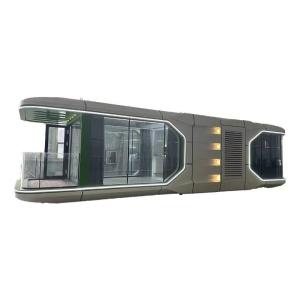 Wholesale Prefab Portable Mobile House Contemporary Space Capsule House for Coffee from china suppliers