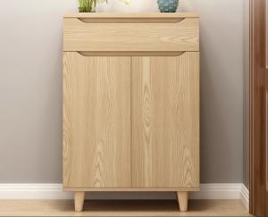 Wholesale Costom Made Oak Particle Board Shoe Rack 18mm Standard Thickness OEM Acceptable from china suppliers