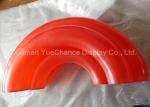 OEM / ODM Transparent Decoration Red Color Crystal Resin Rainbow Sculpture