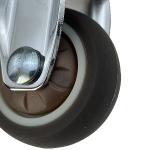 2 Inch Mini TPR Light Duty Casters Wheels For Funiture / Equipment