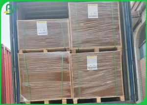 China Single side PE Laminated 80gsm To 300gsm Recycled Brown Kraft Paper rolls on sale