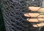 Hexagonal 2.5mm Gabion Mesh Baskets 50x60mm Woven Fish Cage Netting
