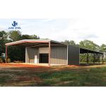 Customized Prefabricated Pole Barn Kits Steel Structure Warehouse Farm Shed