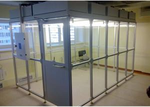 Wholesale OEM Aluminum Profile Frame Softwall Clean Room ISO 5 ISO 7 Dispensing Booth from china suppliers