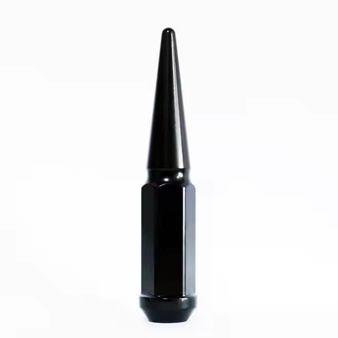 Grey Car Wheel Bolt & Nut Carbon Steel Spike Lug Nuts For Cars