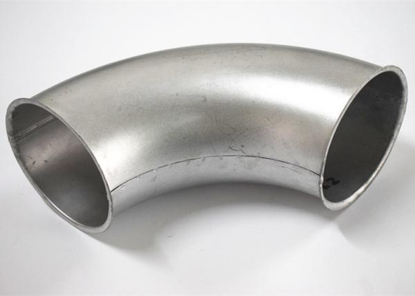 100-90 Galvanized Metal Hot Pressed Pipe Bend In Ventilation System Cricle Shape