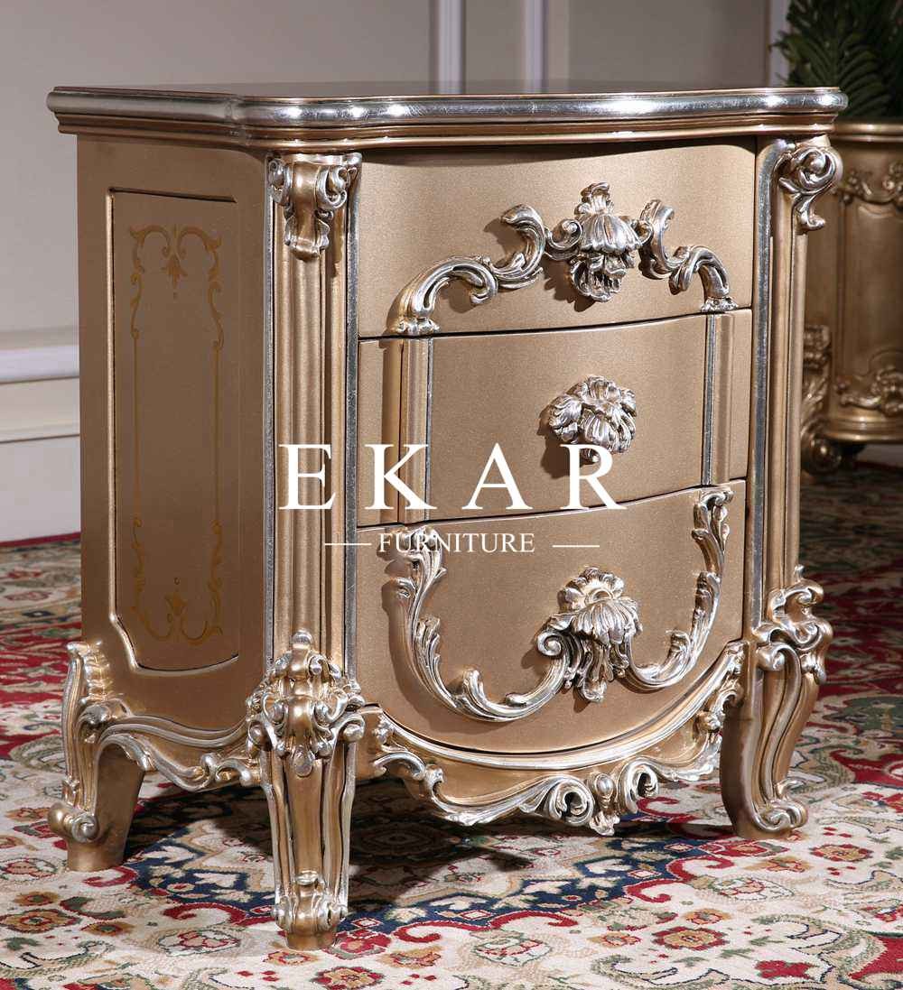 Wood Vintage Nightstand Side Table LF-666