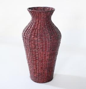Wholesale Best Home Decor Popular Rattan Plant Stand, Planter Holder Wholesale Natural Seagrass Vase Handicraft Wicker Flower Pot from china suppliers