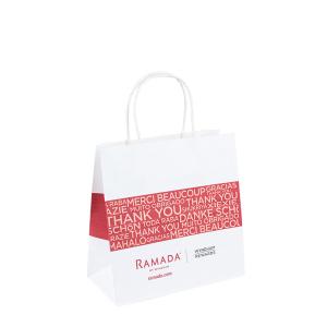 Wholesale Wholesale Gift Packaging Paper Bag Custom White Black Brown Kraft Paper Bag from china suppliers