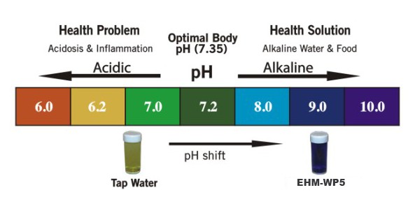 Red Portable Alkaline Water Pitcher For Remove Chlorine And Heavy Metal