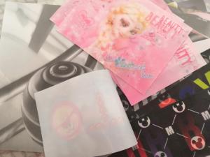 Wholesale custom lenticular fabric soft tpu material lenticular sheet printing 3d lenticular badges for t-shirts hoodies bags from china suppliers