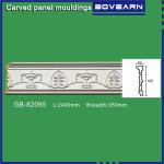 Victorian decor polyurethane interior living room decoration trim 190mm white