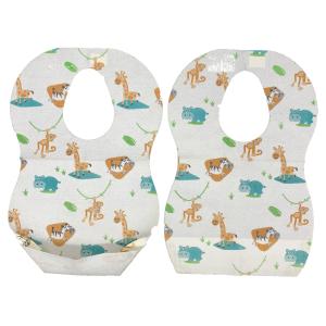 Wholesale embossed laminated 24.5x34.5 Disposable Paper Bibs from china suppliers