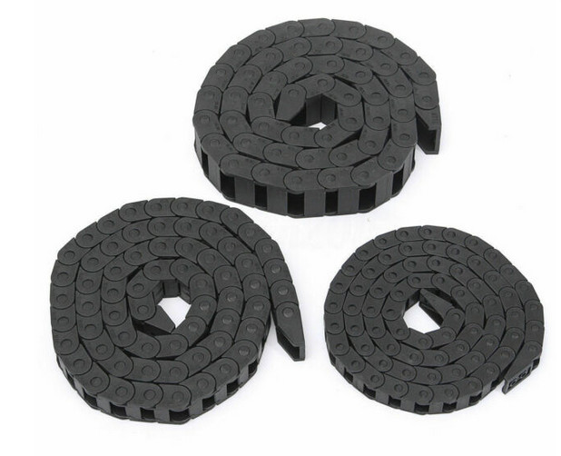 40 Inch Cable Drag Chain Semi Closed Drag Chain Cable Carrier Good Toughness
