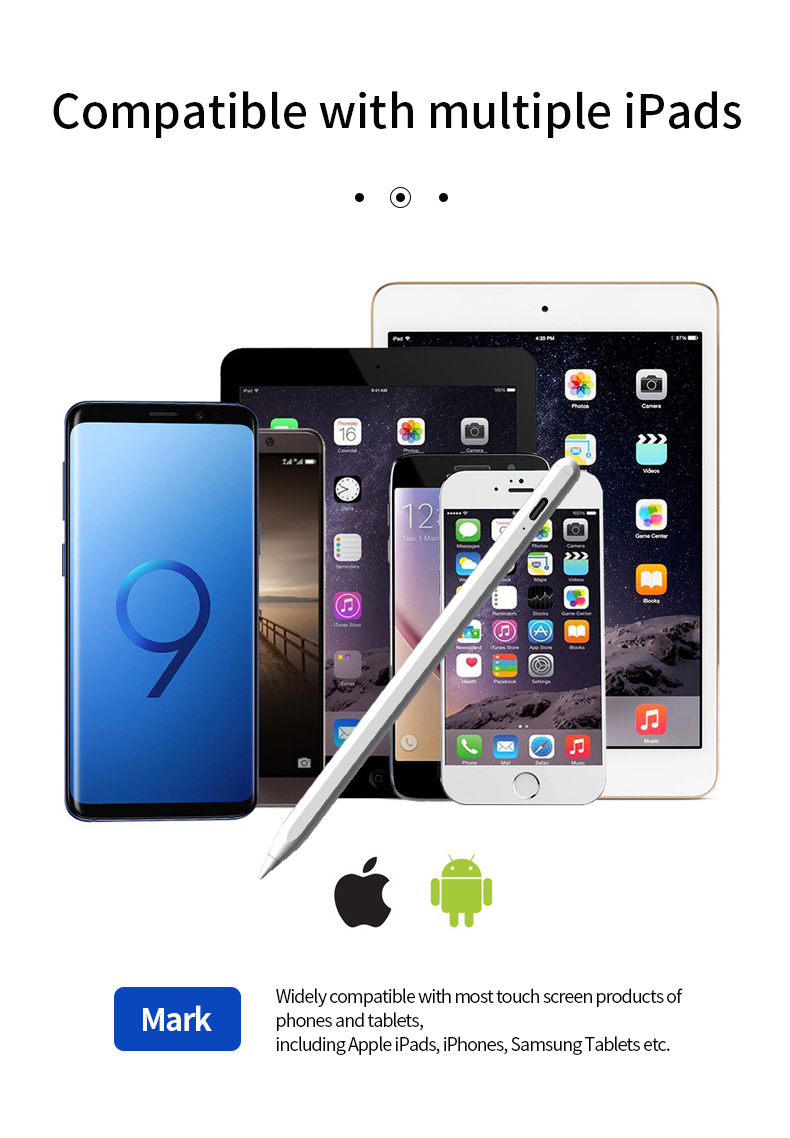 OEM Custom Chromebook Pencil Smart Stylus Pen IOS Mobile Phone