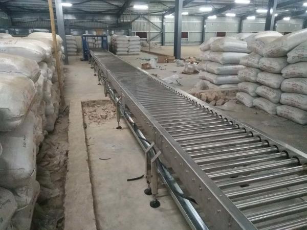 Stainless Steel Powered Roller Conveyor