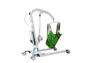 Wholesale Mechanical Patient Lifting Hoist Toilet Low Width Adjustable Chassis Secure Control from china suppliers