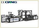 Auto Handle Adjust Non Woven Box Bag Making Machine / Production Speed 40 -