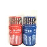 Barrel Cobalt High Speed Steel Twist Alloy Drill Bit 19pcs 1-10mm