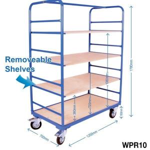 Wholesale Galvanized Q235 PP Wheel Garden Dutch Flower Trolley from china suppliers