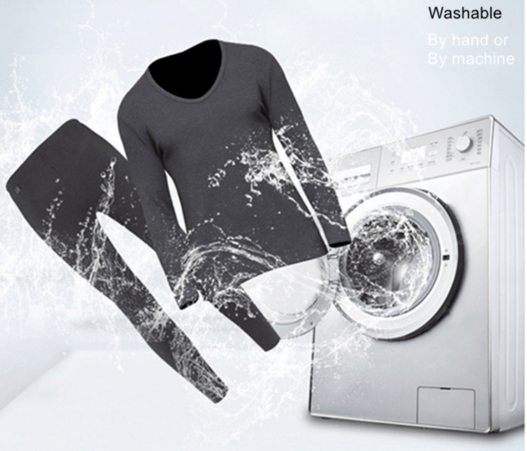 Breathable Thermal Underwear Pants Carbon fiber Heating element