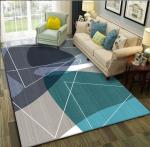 Stripping Blending Crystal Velvet Living Room Floor Carpets Modern Simple North