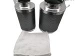 Wall Mounting Carbon Air Filter Mass OEM/ODM Made Design Own Greenhouse Axial