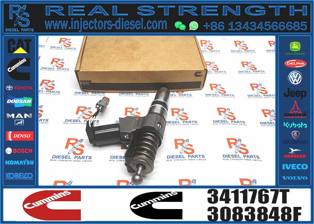 Remanufactured new diesel fuel injector 3411766F 3411767T 3411766 4307776