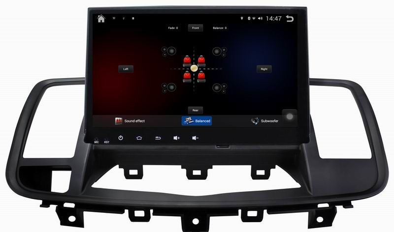 Ouchuangbo car stereo head unit android 4.4 for Nissan Teana 2009 with 1024*600 Bluetooth SWC USB Can Bus