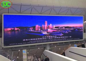 Wholesale Metro Station 6mm Large Led Display Billboard For Advertising , High Brightness from china suppliers