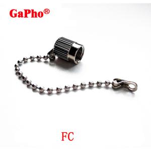 Wholesale Female Anti Loss Fiber Optic Dust Cap Custmoized With Metal Chain from china suppliers