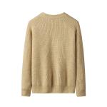 Crew Neck Womens Sweater Clothing Winter Pullover Sweaters 7GG Gauge