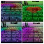 Outdoor Dance Floor Rental SMD 5050 RGB 3 In 1 Interactive LED Dance Floor