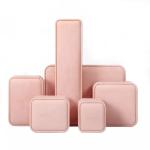 Custom Logo Jewelry Packaging Box High End Pu Leather Material