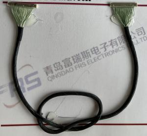 Wholesale 400mm Radio LVDS Wire Harness , Awg42 LCD Wire Harness from china suppliers