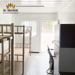 Low Cost Temporary Accommodation Prefab Container House for Refugee