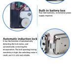 Electric Waterproof Bluetooth Deadbolt Keyless Smart WIFI Door Lock
