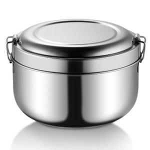 Wholesale Leak Proof Round Stainless Steel Lunch Box Food Storage Healthy Bento Box from china suppliers