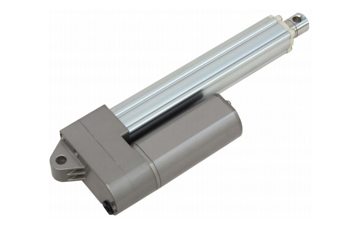 Fast 12V Linear actuator with potentiometer 100mm trave, micro motor linear drive IP65 1000N push pull load
