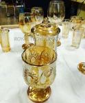 PVD Glass IPG Gold Coating Machine , Crystal Cups Gold Film Ion Plating