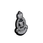 Military Nationality 22.5mm Army Metal Badges Personnel Special