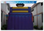 Funny Bat Backyard Water Slide Inflatable , Bounce House Water Slide For Kids